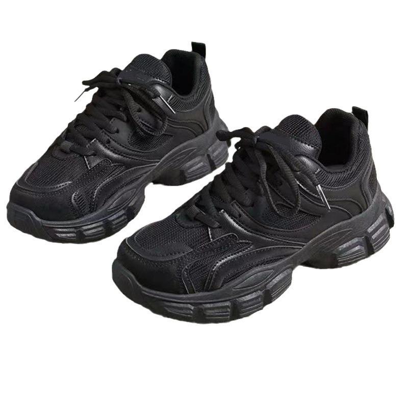 New college style muffin platform running sneakers retro student casual shoes