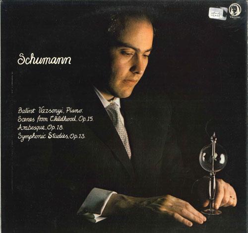 LP Record BALINT VAZSONYI - Svchumann Scenes From Childhood, Op TPLS13026 VIRTUOSO UK Classical Used