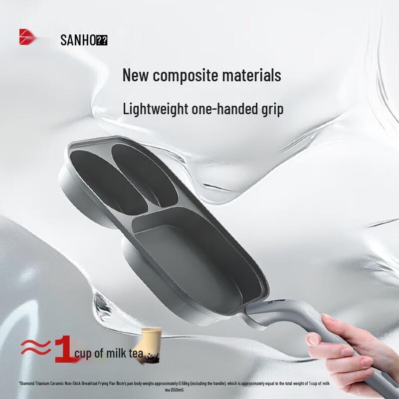 Sanhe Diamond Ceramic Non-stick Breakfast Frying Pan