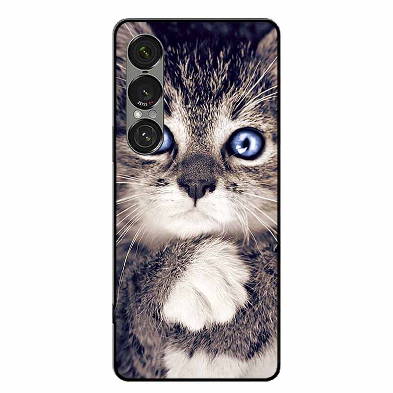 For Sony Xperia 1 VII / 1 VI / 1 V Cases Fashion Protective Silicone Back Cover For Xperia 1 VII Back Phone Capa Xperia 1V Funda