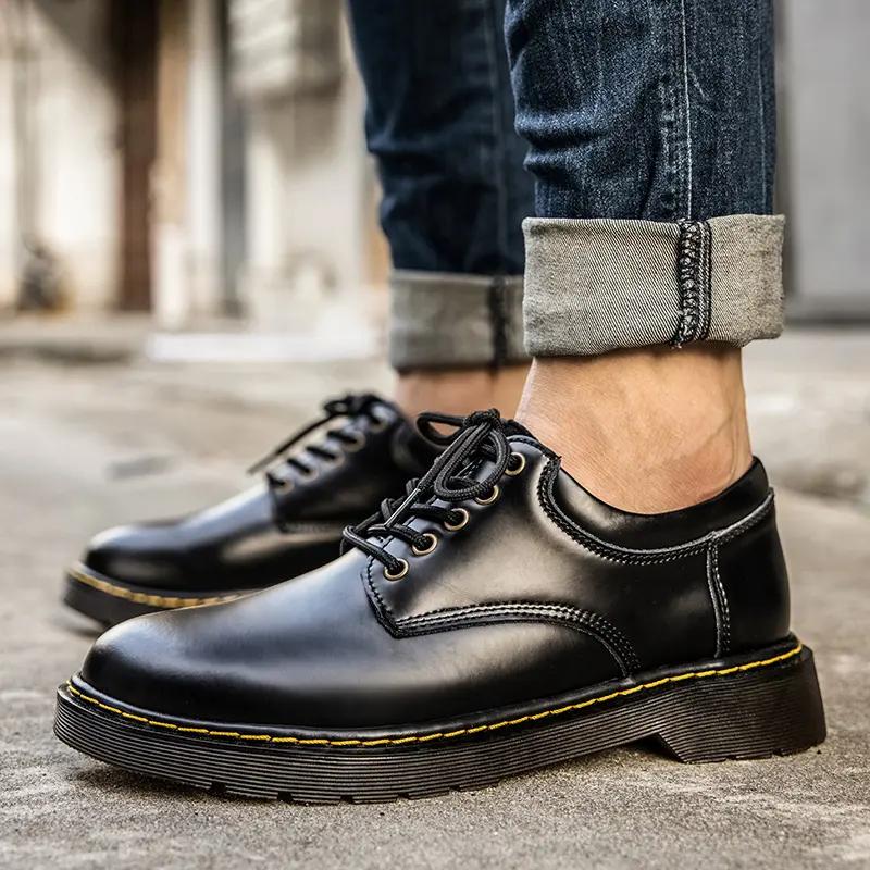 En otoño e invierno Zapatos de moda para hombres Zapatos cómodos cálidos  resistentes al desgaste Ocio Zapatos de hombre Diarios Zapatos de hombre  Botas cortas comprar a buen precio — entrega gratuita,
