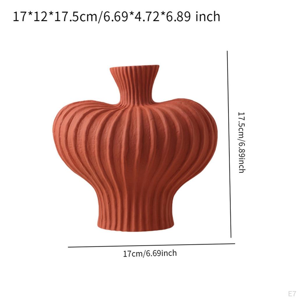 Ceramic Flower Vase Bud Plant Pot Dry Flowers Birthday Gift Flowerpot Floral Arrangement for