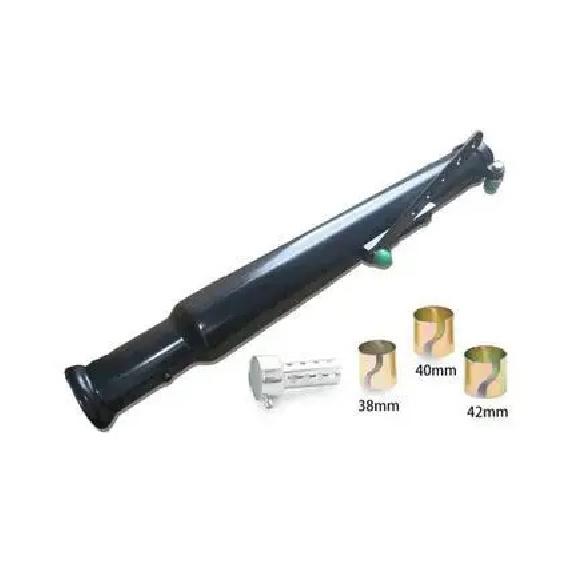 Silenziatore Universale per Scarico Moto Retro Vintage Classico Cromato Escap Moto per cg125 sr400 cb500 vt500 CM300 500 Cafe