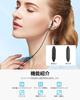 with for both left and right compatible with Single-ear earphone, mono, inner-type, type-c jack, microphone, ears, YAJOJO,