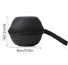 1Pc EVA Small Wrist Gyro Grip Ball Storage Bag Black Zip Headphone Case 8*8*8CM New