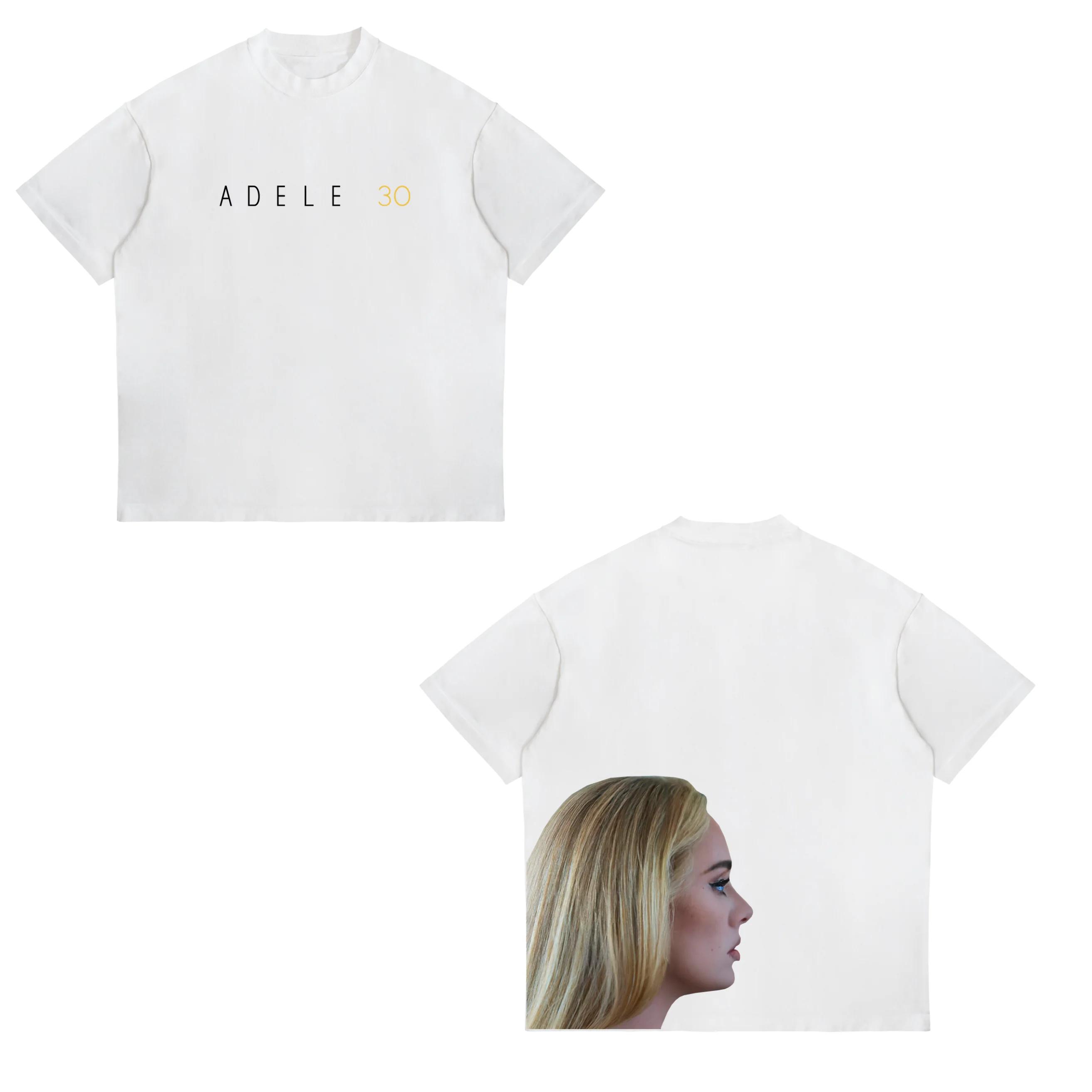 

Best Famous Singer Adele Face Graphic Tshirt Unisex Women Clothing Fashion Pop Music Tshirts Unisexs Oversized T Shirts Fans Gift S