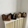 New Retro Ribbon Texture Bucket Bag Large Capacity Texture Versatile Women's Bag Underarm Bag Women