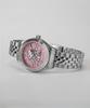 Taimaegseu X Peanuts Legacy Snoopy Metal Link Pink Watch 34Mm