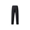 Salomon Solid Color Elastic Waist Straight Loose Casual Pants Unisex bottoms Black LC2392100