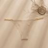 Women's Sports Ice Silk Seamless Underwear, Women's Slim Strap Sexy Thin Underwear