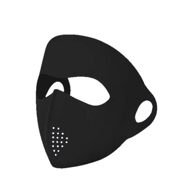 Facekini Women's UV Protection Ice Silk Mask - Lightweight, Breathable, Full Face & Eye Corner Shield
