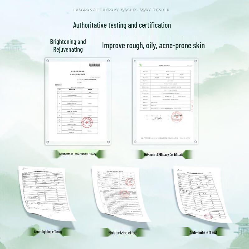 RUYI Centella Asiatica Vitamin B5 Fragrance Shower Gel