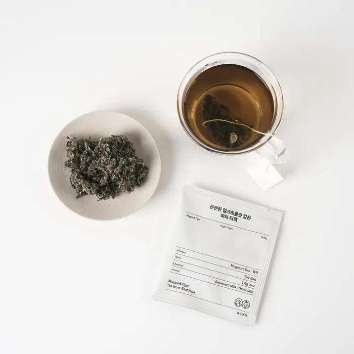 Non-caffeine_Mild Milk Chocolate-like Mugwort Tea Bag (10ea)