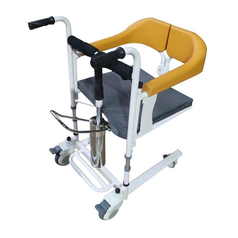 Versatile Hydraulic Transfer and Bath Chair for Disabled Care