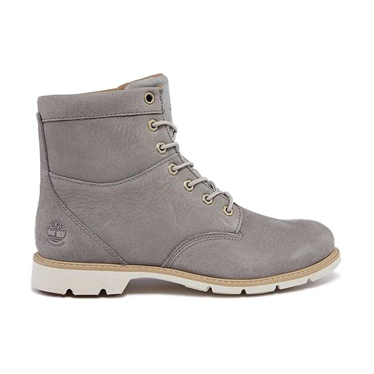 Timberland 6 Inch Waterproof Boots Wide Fit Women Boots Medium-Gray A2D75W
