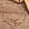 Accessories temperament stacking long necklaces accessories women's retro ethnic style chain sweater chain light luxury high sense