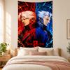 Devil May Cry Wandteppich hohe Qualität zur Dekoration von Wohnzimmer Schlafzimmer Studentenwohnheim Wänden ideal als Schlafzimmer Wandkunst oder Weihnachtsgeschenk