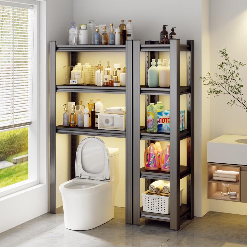 LIEI Multi-Layer Steel Over-Toilet/Washing Machine Storage Rack