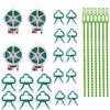20-100m Garden Plant Tie Plant Branch Climbing Vine Fixed Clip Green Garden Plant Tie Plant Branch Climbing Vine Fixed Cable Tie