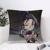 Anime Mmedalist Cushion Cover Organic Linen Square Pillow Case Durable Nonallergenic And Kind To Skin