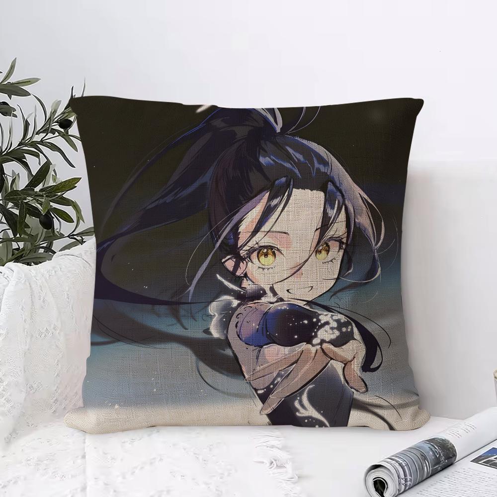 Anime Mmedalist Cushion Cover Organic Linen Square Pillow Case Durable Nonallergenic And Kind To Skin