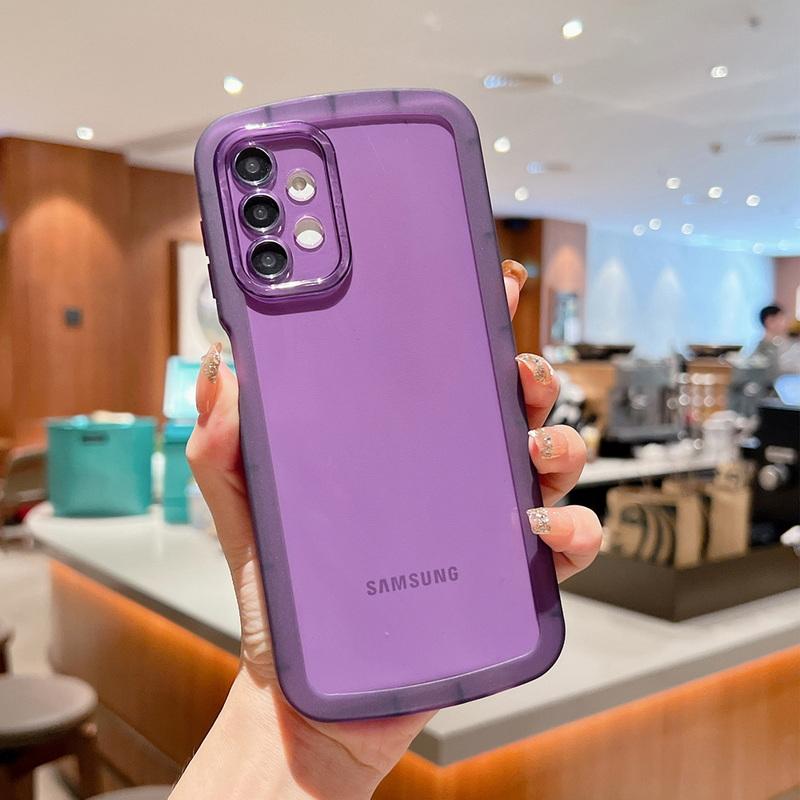 Buy Clear Silicone Phone Case For Samsung A73 A72 A53 A52 A32 A12 A23