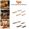 Vertical Standing Table Sign Card Holder Solid Wood Base Poster Stand Display Advertising Display