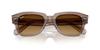 Sunglasses 0RB2186 STATE STREET TRANSPARENT LIGHT BROWN GRADIENT BROWN 49mm Ray-Ban (Light Brown/Brown)