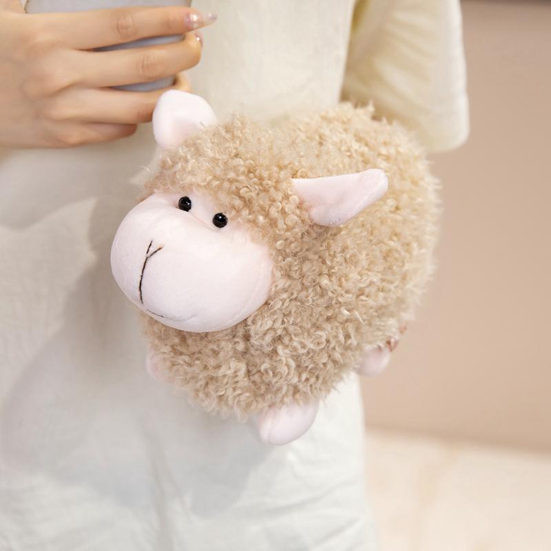 Gentle Cartoon Baby Sheep Plush Toys Soft Fluffy Cartoon Cloud Feelings Little Sheep Doll Gentle Lovely Children Appease Toys