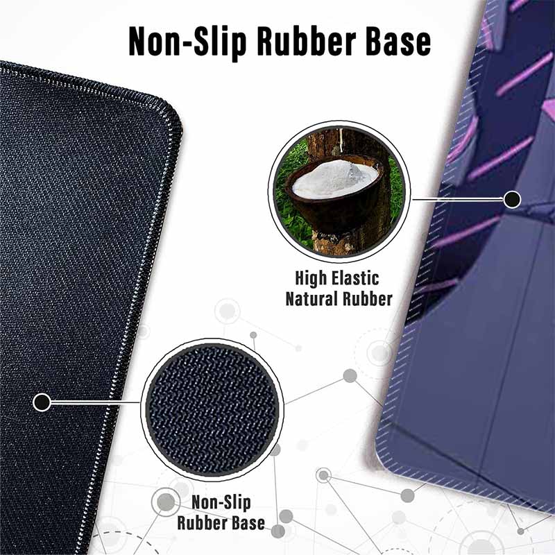 Non-Slip PC B_Blue A_Archive Cool Girl Mouse Pad Colors Mat Hina ACG Gaming Anime Esports Mouse Pad Keyboard Desktop Mat