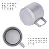 Boundless Voyage Titanium Coffee Ti3052D Mug, Double-Walled, 220ml, Tumbler, Cup, Lightweight, Double-Walled, Heat-Resistant, Outdoor/Camping