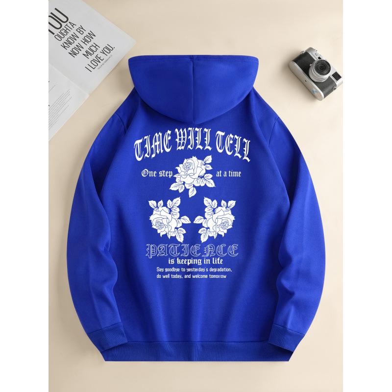Men's Casual Drawstring Hoodie - Everyday Fashion