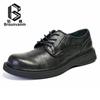 Bowei Business Low-Top Casual Lederschuhe Herren Atmungsaktive Schuhe Runde Spitze Grün Schnürschuhe Leder Mode Weichsohlige Herrenschuhe