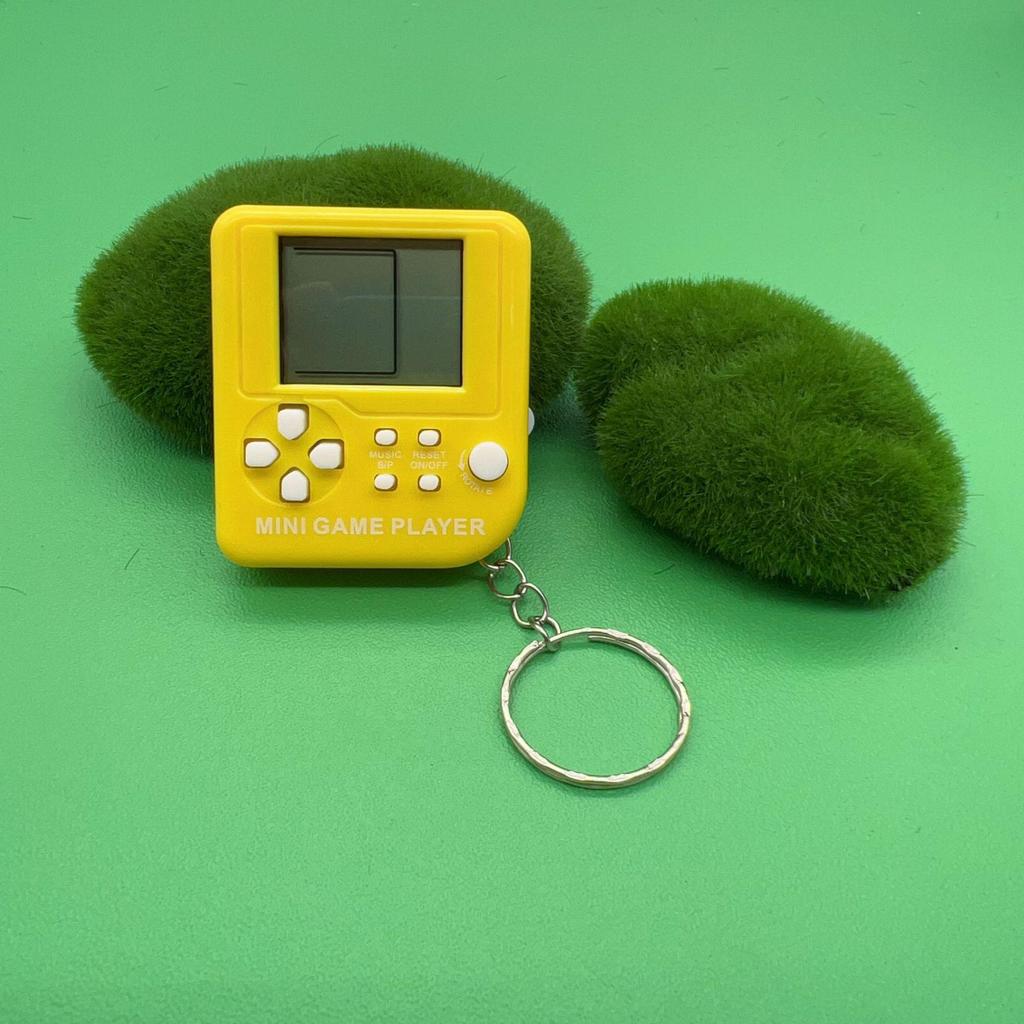 Mini Tetris Handheld Game Console Keychain