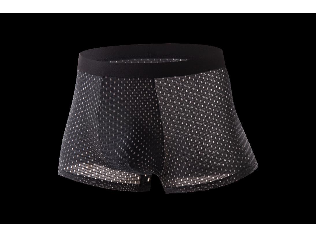 

Мужские спортивные боксеры из ледяного шелка и сетки XL