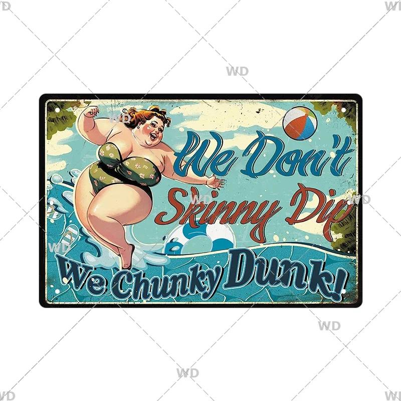 Tin Sign Pool Funny Rules Vintage Plaque Welcome Warning No Swimming Instruction Metal Sign For Home Pool Store Club Wall Decor