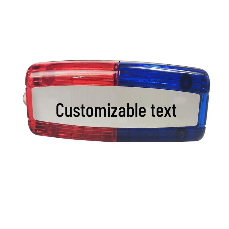 Jungle Fox Red & Blue LED Shoulder Warning Light