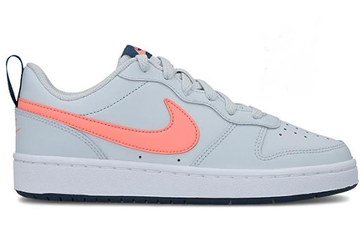 Nike Court Borough Low 2 'Grey Pink' GS BQ5448-009