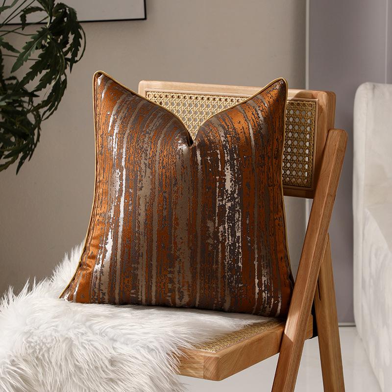 

Vintage Luxury Geometric Pillow Covers 45x45cm Classic Jacquard Throw Pillow Cover Cushion Case for Sofa Bedroom Home Textile 450*450mm