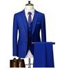 Men's Three-Piece Suit - Formal/Casual Office Groom Wedding Attire