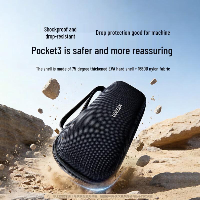 Ugreen Hartschalenkoffer für DJI Pocket 3 (3 Pack)