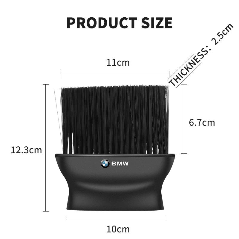 Car Soft Brush Car Crevice Dust Removal Artifact Brush For BMW X1 X3 X5 X6 X7 1 3 5 6 7 Series G20 G30 G11 F15 F16 G01 G02 F48