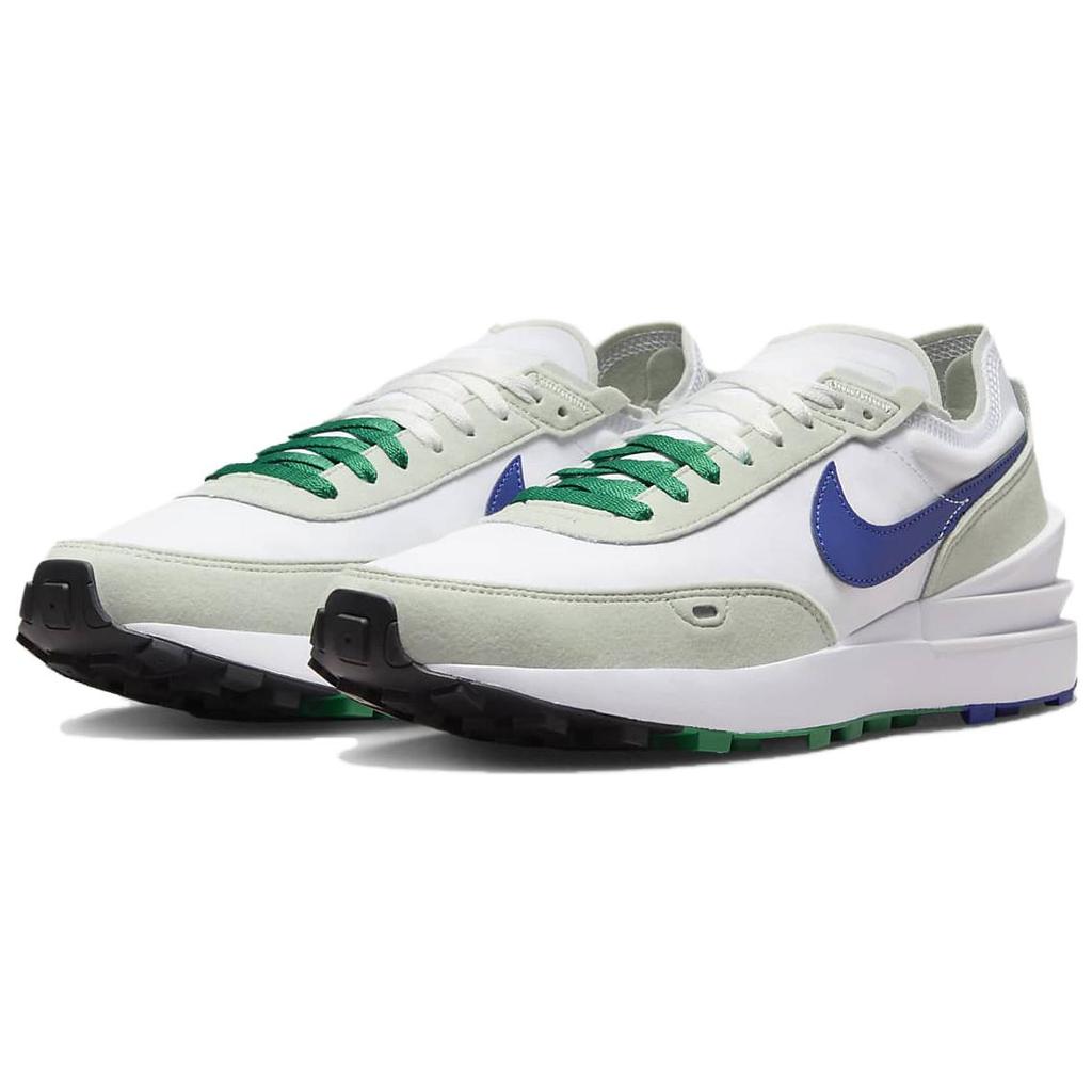 Nike Waffle One SE Comfortable Versatile Low-Top Lifestyle Shoes Men Sneaker White Blue FB8902-100