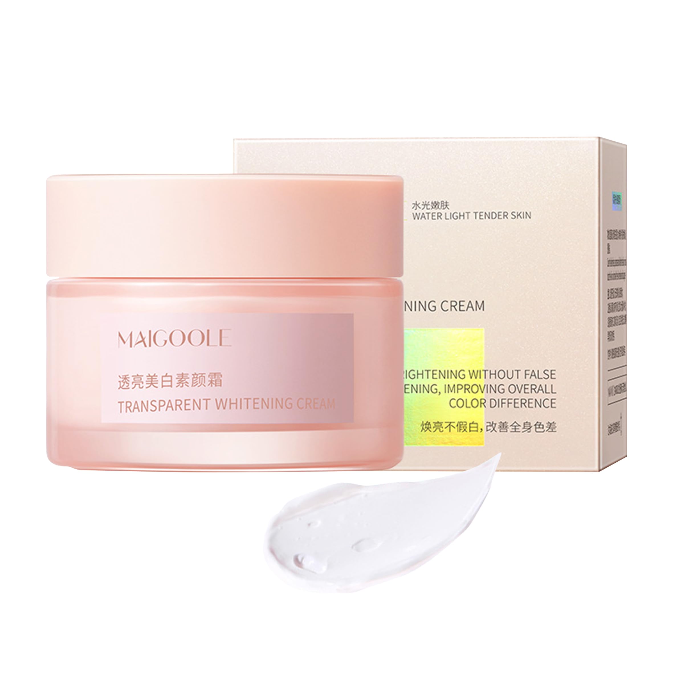 MAIGOOLE Whitening BB Moisturizing Clear and Moisturizing Cream Cream, 50g, Highlighter, Hydrating, Refreshing, Smooth, Concealer,