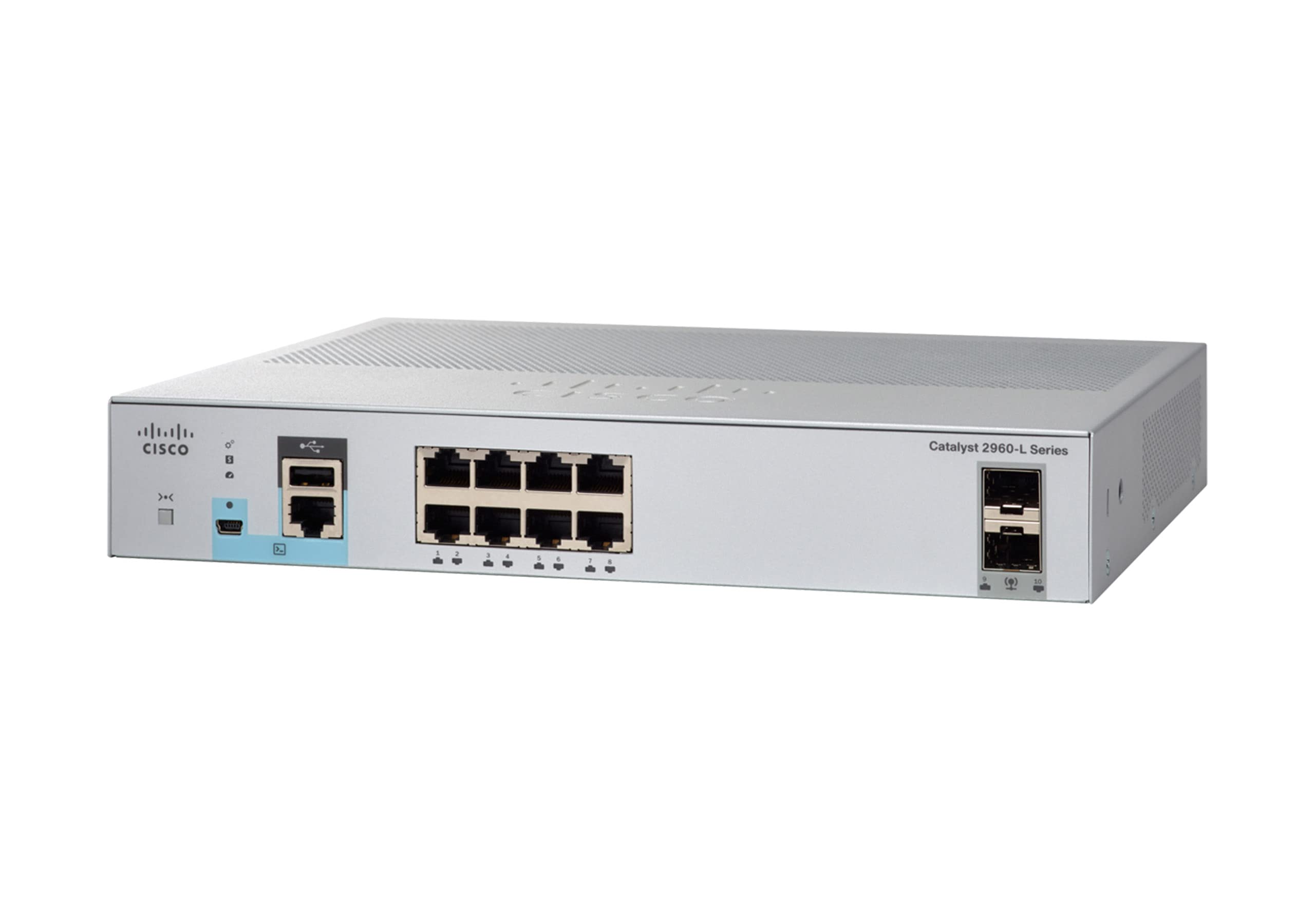 

8GigE 2x1G SFP Switch/Cat 2960-L