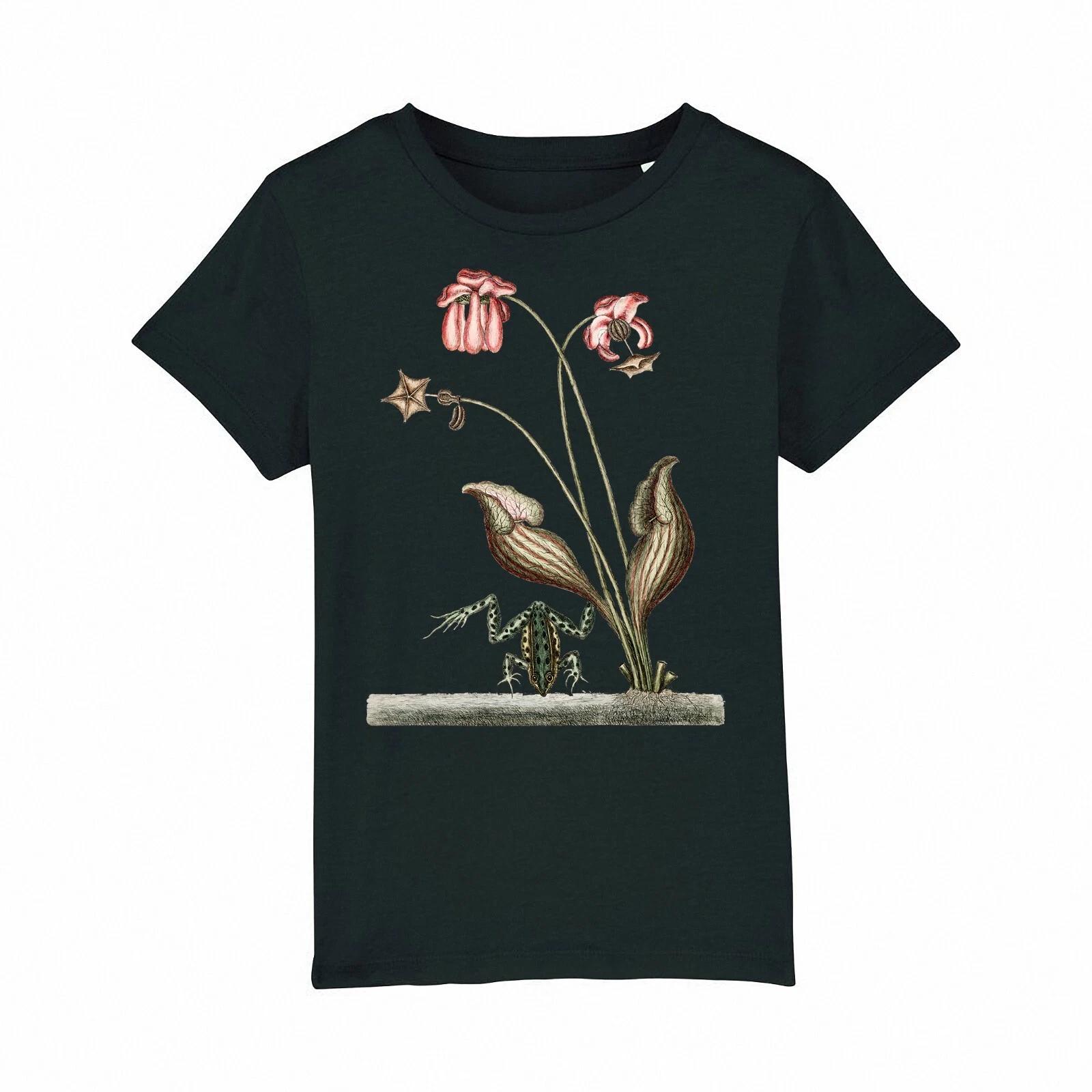 

Water Frog Vintage Cottagecore T-Shirt Kids Boys Girls Funny Cotton Gift 140