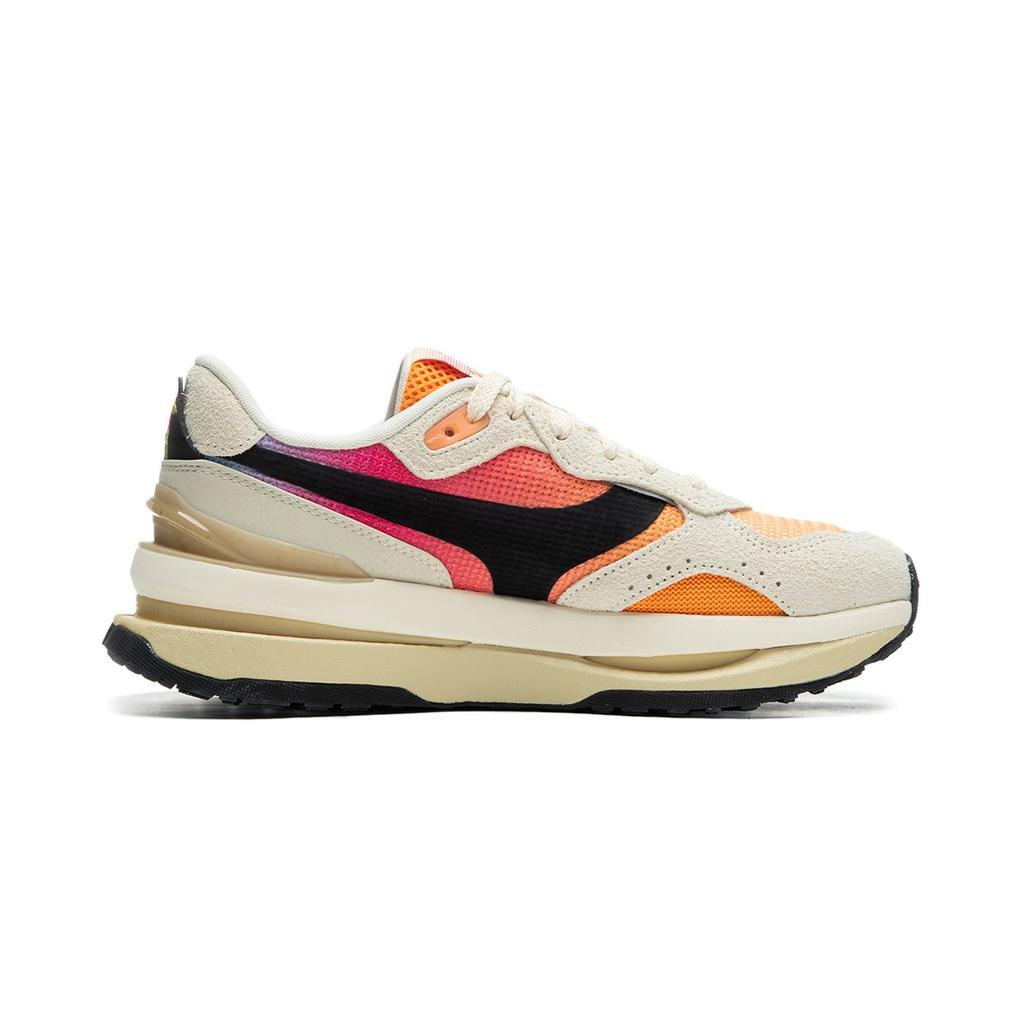Li Ning Zhongning M1000 Cushioning Breathable Support Rebound Low Top Casual Shoes Men's Light Yellow AGCU073-14