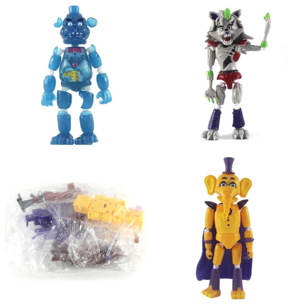 Delicate Touch Fnaf Characters Luminous Lighting Action Figures Perfect Gift