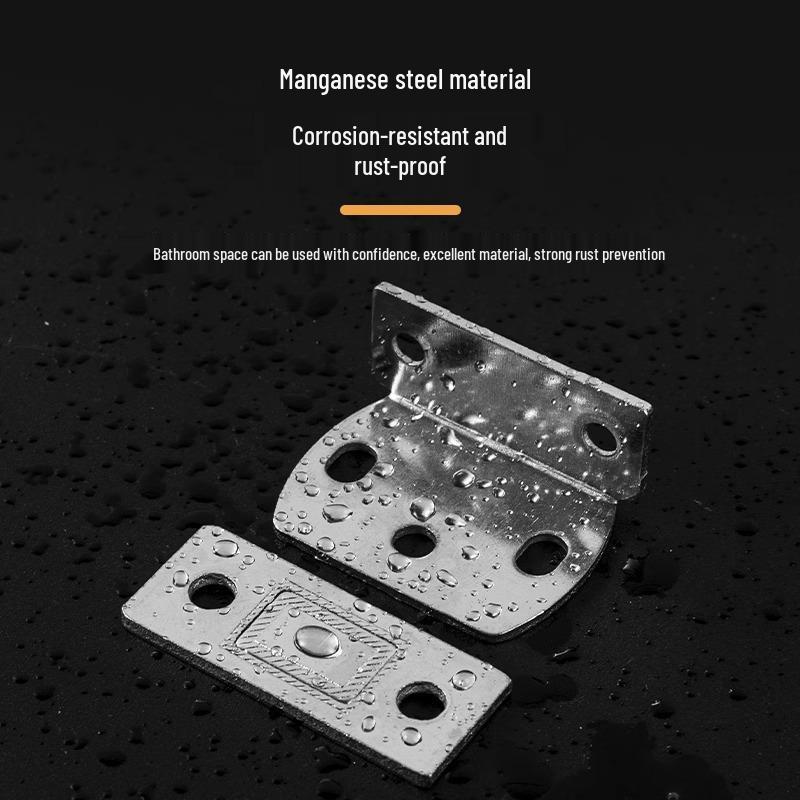 Punch-Free L-Shaped Magnetic Door Stop & Lock