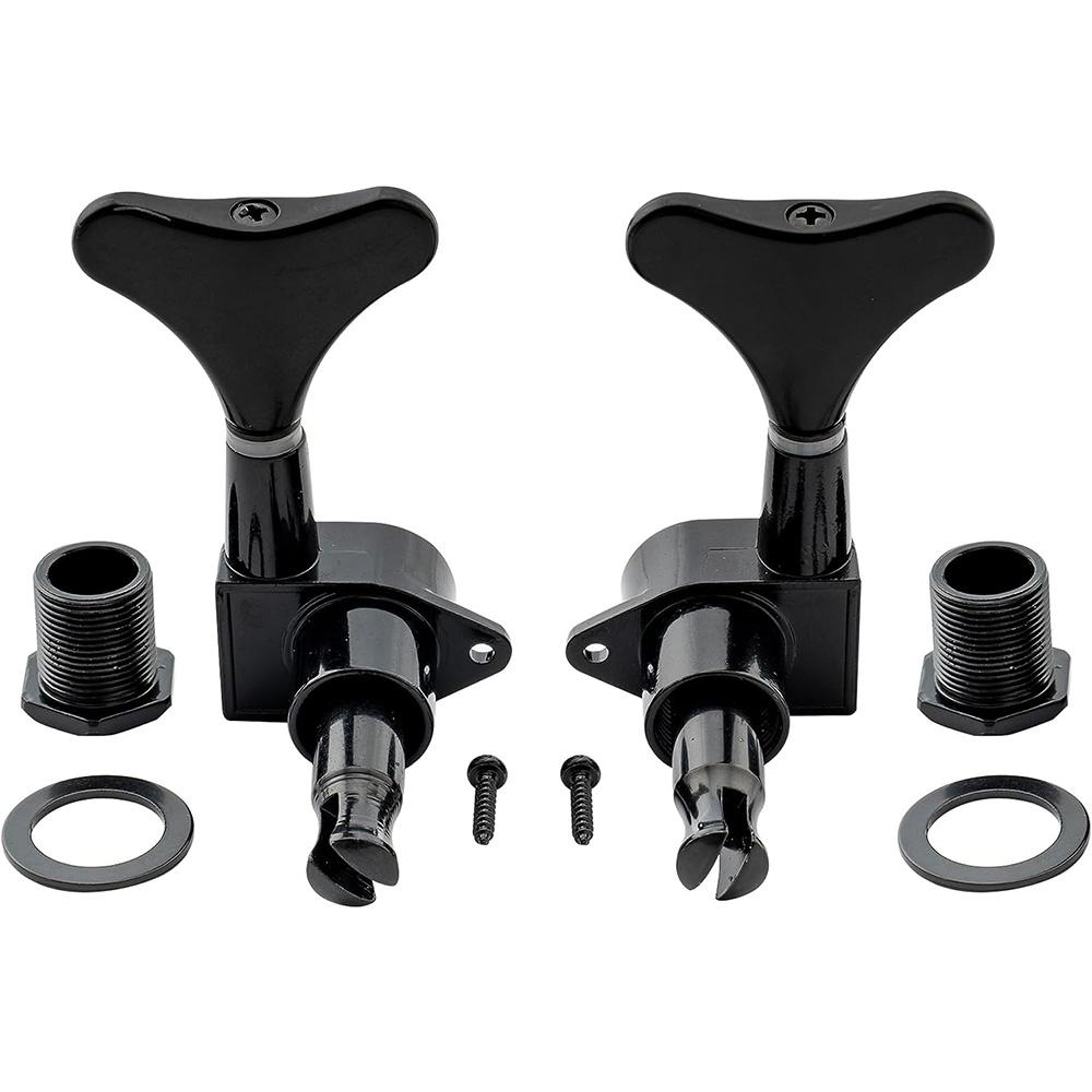 Electric Bass Guitar Tuning Pegs Keys Tuners Machine Heads Sealed 2 Right+2 Left